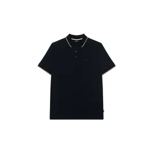 Поло с детализированным логотипом Boss HUGO BOSS, черный