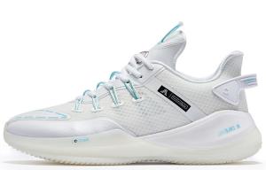 Баскетбольные кроссовки Sniper 2 унисекс с низким верхом белого/голубого цвета Rigorer