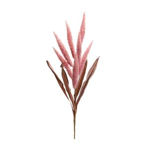 Декоративная веточка Melrose International Foxtail Plume Stem, 2 штуки, розовый