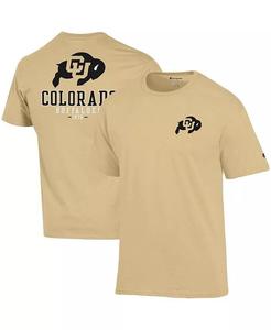 Мужская золотая футболка Colorado Buffaloes Team Stack 2-Hit Champion, золотой