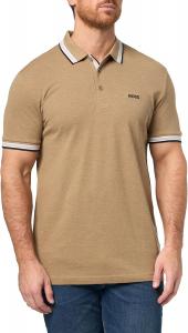 BOSS Мужская поло с коротким рукавом Paddy, Turtledove