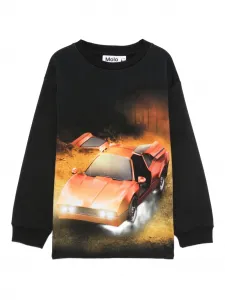 Толстовка с принтом спортивных машин Molo, черный