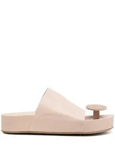 Сандалии на резиновой подошве Uma Wang, нейтральный