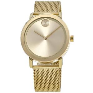 Movado Bold Evolution Gold Dial Позолоченные стальные мужские часы