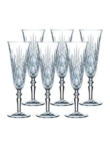 Набор из 6 бокалов для шампанского Palais объемом 140 мл, прозрачный Nachtmann