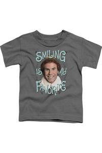 Футболка Elf Smiling с коротким рукавом для детей Gildan, Charcoal