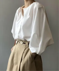 Блузка с объемными рукавами Aimoha - Select -, цвет White