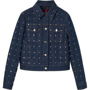 Джинсовая куртка женская синий Gucci