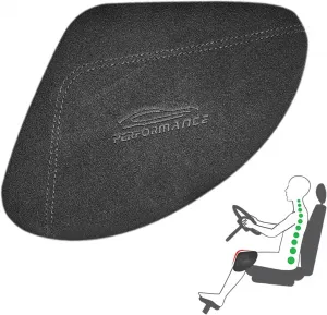 Автомобильные подушки для ног, регулируемая подставка для ног водителя - подушка для коленей и локтей на центральную консоль автомобиля, накладка на дверные ручки, поролоновая, подходит для большинства автомобилей, разработана для Gihioue, Black