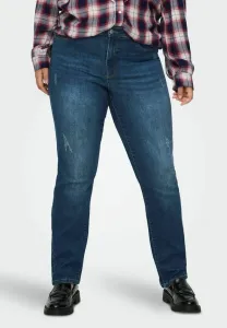 Джинсы slim fit sally с завышенной талией Only Carmakoma, Dark Blue Denim