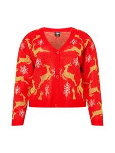 Вязаный кардиган Urban Classics, красный