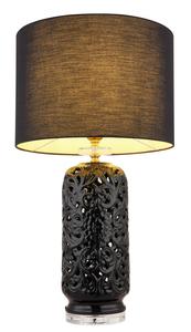 Настольная лампа Globo черный диаметр/высота: 40/71 см