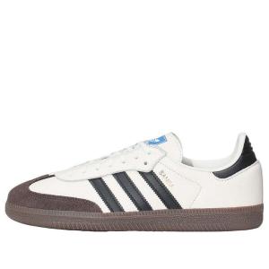 Кроссовки samba og 'white black gum' Adidas, белый