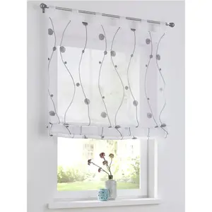 Heine Home Римская штора с петлями, цвет weiß-grau