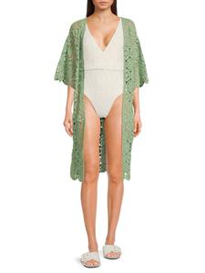 Вязаный крючком кардиган Summer Breeze Area Stars, цвет Sage