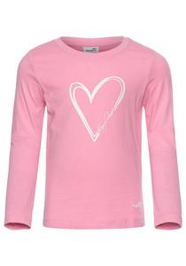 Лонгслив KangaROOS Shirt, розовый