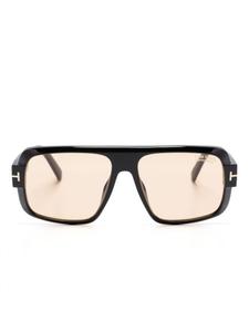 TOM FORD Eyewear солнцезащитные очки-пилоты, черный