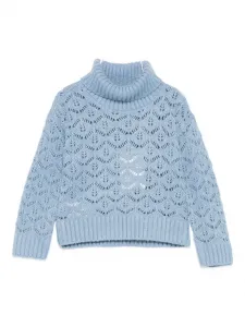 Водолазка с логотипом Abel & Lula, синий