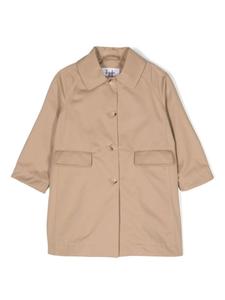 Il Gufo габардиновый тренч, нейтральный цвет