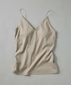 Майка с V-образным вырезом и подкладкой Babylone, цвет Gray 15