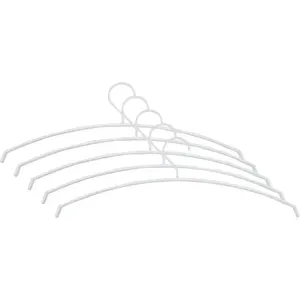 Вешалка для одежды Spinder Design «Серебро», металл, ширина 49 см, белый