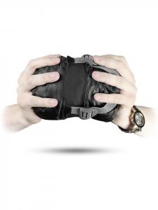 Normani Outdoor Sports Сверхлегкий спальный мешок (молния слева) Runty в черно-черном цвете