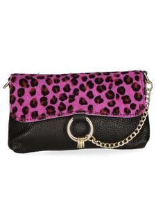 Клатч Gave Lux, цвет cheetah fuchsia