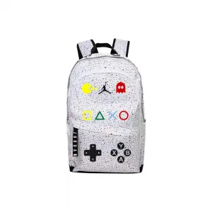 Jordan Полиэстеровый рюкзак унисекс белый, Video Game