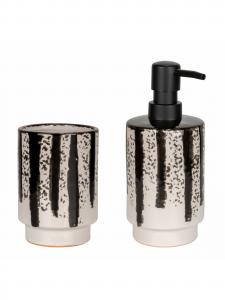 Wenko Комплект для ванной 'Subiza' в белом цвете