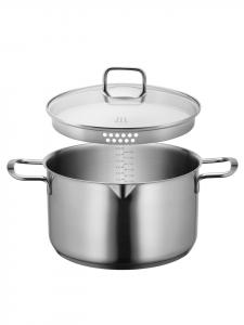 Кастрюля Sanvito из нержавеющей стали серебристого цвета Mäser