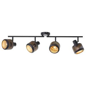 Потолочный светильник Brilliant Tias 4-flammig, алюминий/железо - черный
