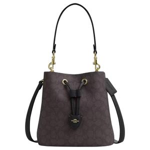 COACH Роуэн Сумка женская маленькая из искусственной кожи кофе