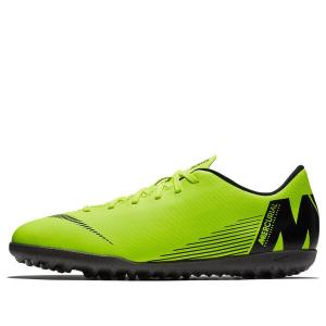 Кроссовки mercurial vapor 12 clup tf turf green Nike, зеленый