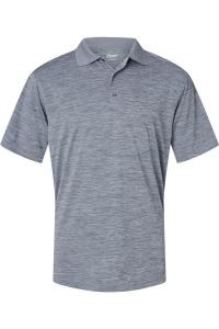 Paragon Dakota полосатый вересковый поло, цвет steel grey heather