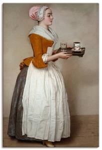 Картина на холсте Artland Schokoladenmädchen, 40x60x2 см, натуральный