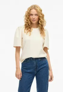 Базовая футболка mit kurzen ärmeln visandy rundh Vila, Birch