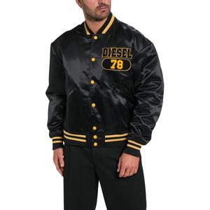 DIESEL Пуховик SS24 мужской черный, Black