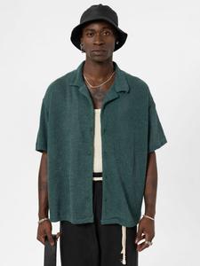 Повседневная рубашка VAMOS CLO Comfort fit Button Up Shirt Ixora, хаки