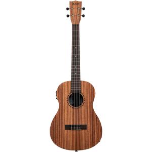 Кала из тикового дерева Баритон Акустически-электрическая гавайская гитара Kala