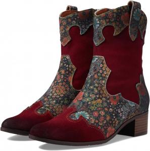 Ботильоны Lady Luck L'Artiste by Spring Step, цвет Bordeaux Multi Suede