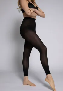 Леггинсы flache nähte плотностью 60 ден, чулки Ulla Popken, Black