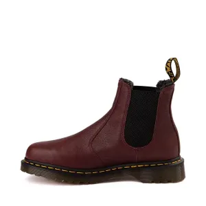 Ботинки Dr. Martens 2976 Warm Wair Grizzly Chelsea, вишневый