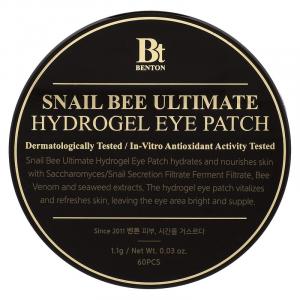 Benton, Snail Bee Ultimate, гидрогелевые патчи для глаз, 60 шт.