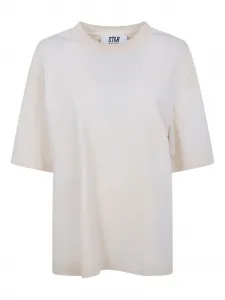 Футболка с принтом Golden Goose, белый