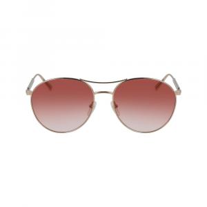 Солнцезащитные очки из золотистого металла Longchamp