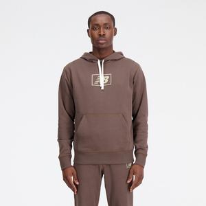 Толстовка с капюшоном nb essentials hoodie New Balance, цвет duo