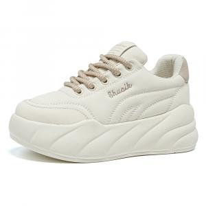 Высокие низкие кеды для женщин POOQ, белый