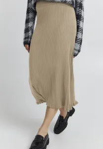 Юбка а-силуэта ирувера Ichi, Mottled Beige