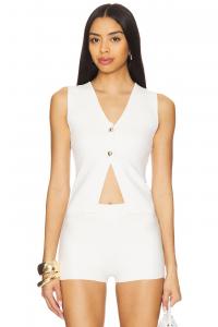 Lilah трикотажный жилет All The Ways, ivory