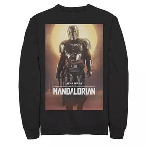 Мужской свитшот с плакатом «Звездные войны и мандалорский персонаж» Licensed Character